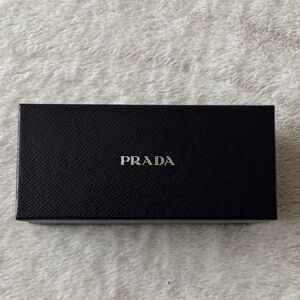 Prada Black Sunglasses box with Silver Logo